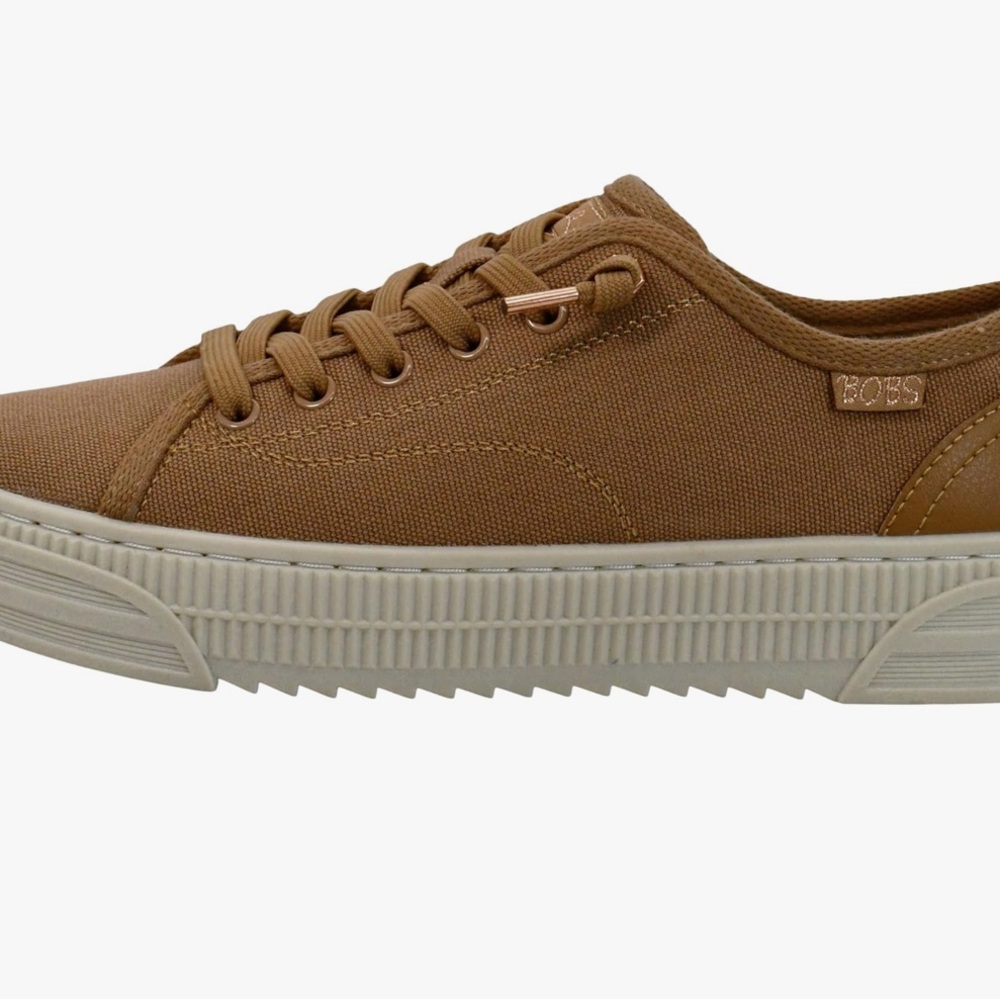 BOBS from Skechers Brown Copa Slip-on Sneakers with Chunky Sole - Size W8.5 Wide - Picture 7 of 7